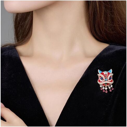 Men's Brooch Tie Pin Personality for Formal Wear Accessories Jewelry Gift in Kuwait
