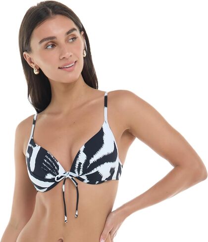 Body Glove Women's Greta Solid Molded Cup Underwire Push Up Bikini Top in Kuwait