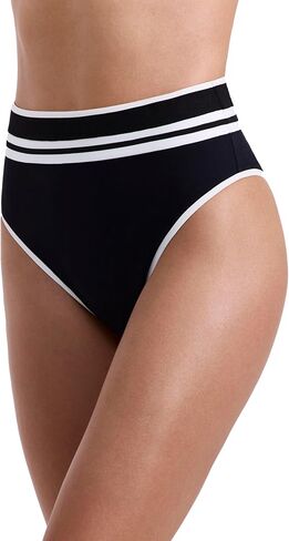 Gottex Luma Jackie Bikini Bottom High Rise, High Leg, Light Bottom Coverage, Front & Back Lining, Tops Sold Separately in Kuwait