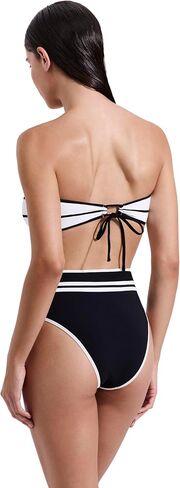 Gottex Luma Jackie Bikini Bottom High Rise, High Leg, Light Bottom Coverage, Front & Back Lining, Tops Sold Separately in Kuwait