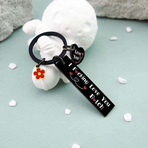 I Fucking Love You Mothers Day Gifts Best Friend Keychain For Women Friendship Gift For Bestie Bff Friend Female Chrismas Birthday Gift For Friendship in Kuwait