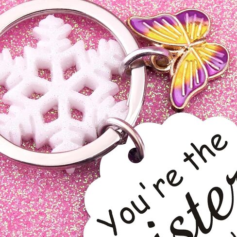 Gifts for Sister Gifts From Sister In Law Gift for Friends Best Friend Keychain You're the Sisters I Got to Choose Butterfly Gift for Women Bestie in Saudi Arabia