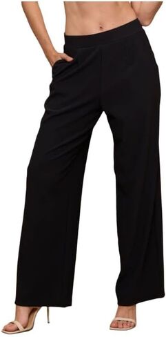 LOVER BRAND FASHION Women's High Waisted Wide Leg Palazzo Pants Buttery Soft Stretchy with Pockets for Yoga,Work,Casual Wear in Saudi Arabia
