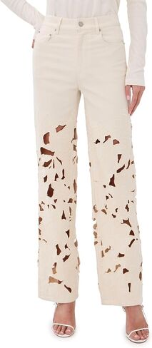 SIMKHAI Women's Betty Straight Leg Jeans in Saudi Arabia