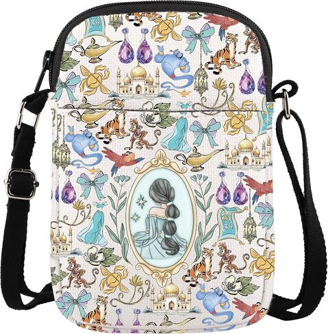 WCGXKO Princess Movie Gift Princess Crossbody Bag Princess Cartoon Movier Gift Fairytale Fans Gift in Kuwait