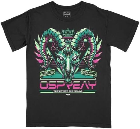 AEW Will Ospreay - Remember The Sound T-Shirt - All Elite Wrestling in Saudi Arabia