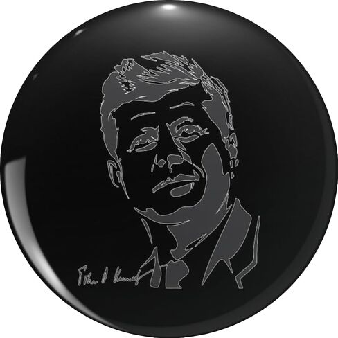 Funny Gift For Jfk John F Kennedy President Gifts For Halloween Pin Lapel Pin Cute Brooch Pins Badges 0.75" in Saudi Arabia