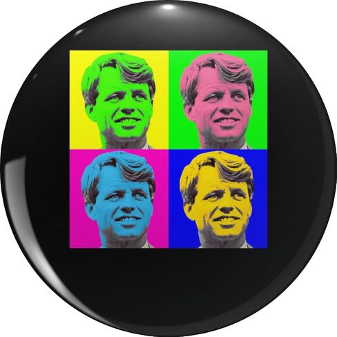 Beautiful Model Robert F Kennedy Pop Art Gift Movie Fans Pin Lapel Pin Cute Brooch Pins Badges 0.75" in Saudi Arabia