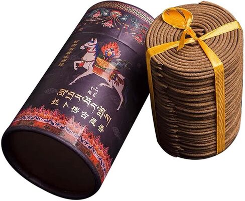 Tibetan Incense Coils - Monks Peace Incense Composed of 25 Natural Plants - 94 Coils 4 Hours Burning Time - Used for Relaxation,Meditation, Exorcism，Attracts Money，Increase Spirituality in Saudi Arabia