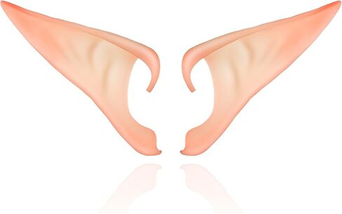 DMAR Fairy Pixie Elf Ears, Realistic Elf Ears-Elven Ears for Cosplay, Costume Accessories for Adult-1 Pair in Saudi Arabia