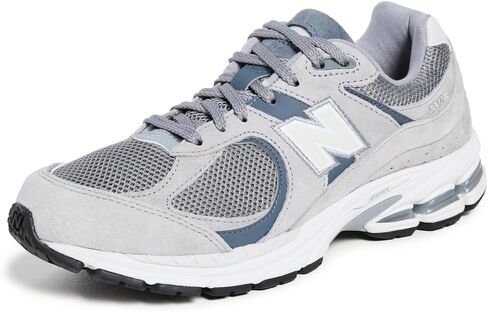 New Balance Women's 2002R Sneakers, Grey/Grey, 6.5 Medium US in Saudi Arabia