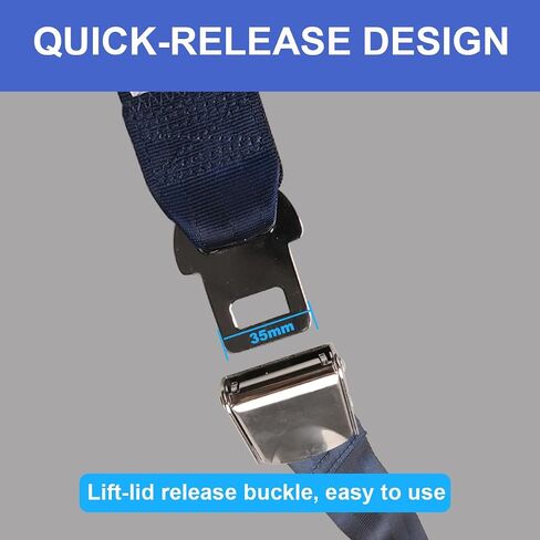 Air Belt Extender Strap Fits All Flights Including Southwest 737-800/737 MAX 8,Adjustable 7-25",Travel Comfort for Fat Big Obese People(2-in-1) in Saudi Arabia