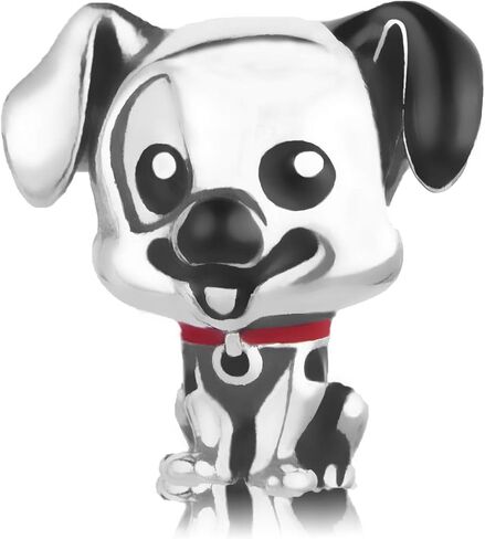 MiniJewelry Dog Puppy Dalmatian Charm fits Pandora Moments Bracelets Pet Sterling Silver Bead in Kuwait