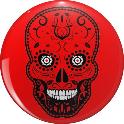 Day of the Dead Pin Lapel Pin Cute Brooch Pins Badges 0.75" in Saudi Arabia