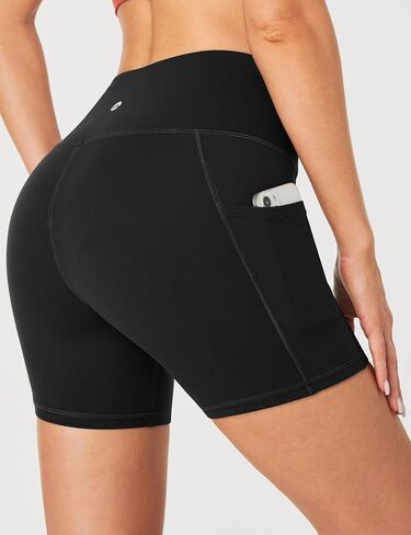 Heathyoga Yoga Pants Leggings (Black, Small) + Biker Shorts Women (Black, Small) in Kuwait