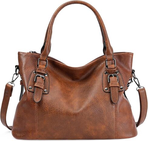 GOIACII Top Handle Handbags for Women Vegan Leather Tote Bag Large Capacity Shoulder Bags Ladies Purse Set in Saudi Arabia