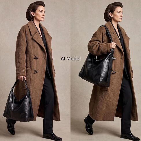 Women PU Leather Hobo Bag Tote Handbag Crossbody Shoulder Purse in Kuwait