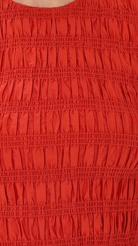 فستان Madewell النسائي المطرز Melody Smocked متوسط ​​الطول in Kuwait