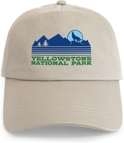 قبعة CafePress Yellowstone National Park قبعة بيسبول قابلة للتعديل in Kuwait