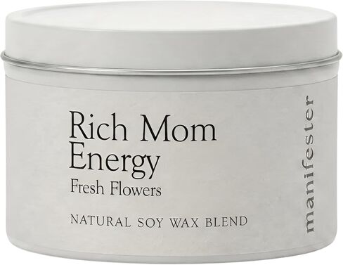 Natural Soy Wax Candle with Mantra – Clean Burn 100% Cotton Wick (No Lead or Zinc) – Phthalate-Free & Paraben-Free – Long-Lasting – Gift for Women – 6 oz (Relax, Babe Vanilla + Coconut) in Saudi Arabia