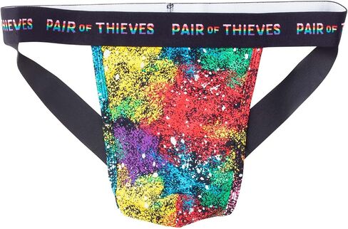 Pair of Thieves Pride Underwear for Men, 1 Pack Jock Strap, Pride Chalk, Medium in Saudi Arabia