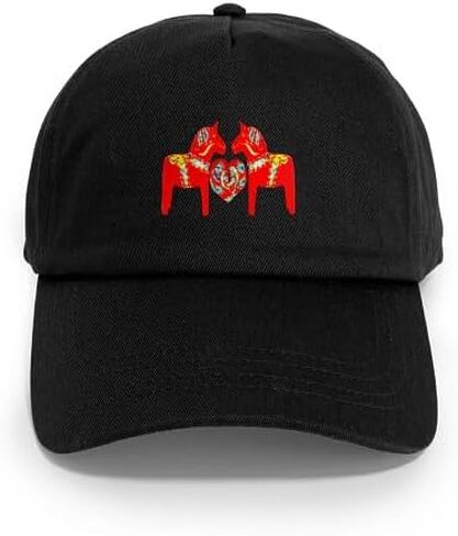 CafePress Swedish Dala Horses Cap Adjustable Baseball Cap in Kuwait