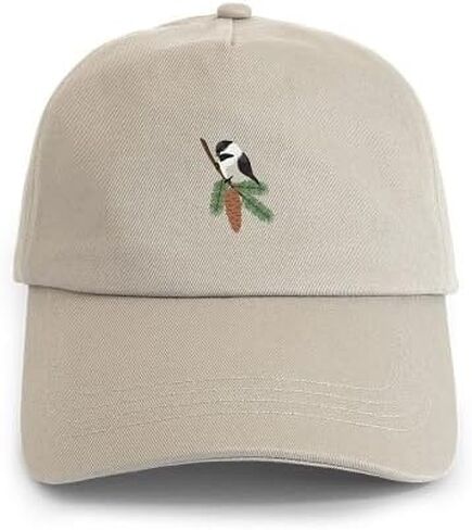 قبعة بيسبول CafePress Chickadee in Tree قابلة للتعديل in Kuwait