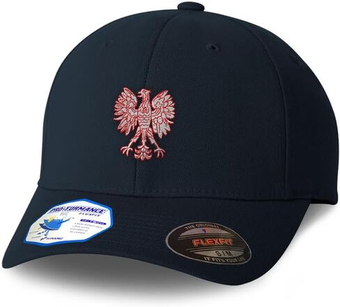 Flexfit Cap for Men & Women Embroidered Polish Eagle Embroidery Poland Polska Warsaw in Kuwait