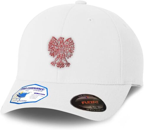 Flexfit Cap for Men & Women Embroidered Polish Eagle Embroidery Poland Polska Warsaw in Kuwait
