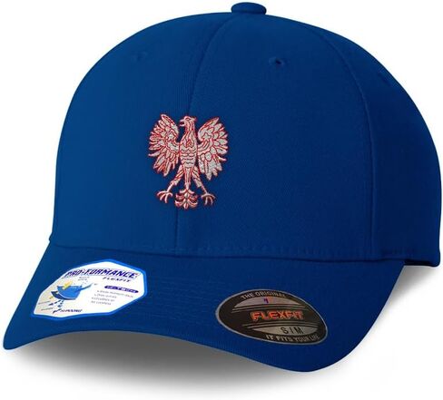 Flexfit Cap for Men & Women Embroidered Polish Eagle Embroidery Poland Polska Warsaw in Kuwait