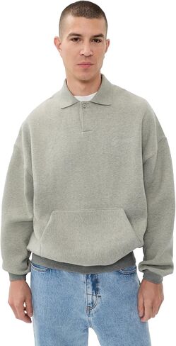Fear of God Men's Signature 90s Polo Sweatshirt in Kuwait