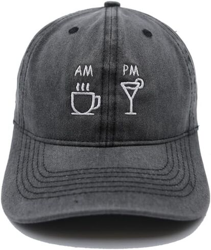 Embroidered Coffee Baseball Caps for Men Women. in Saudi Arabia