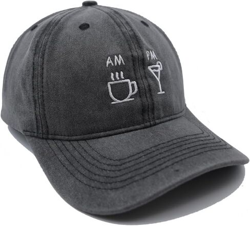 Embroidered Coffee Baseball Caps for Men Women. in Saudi Arabia