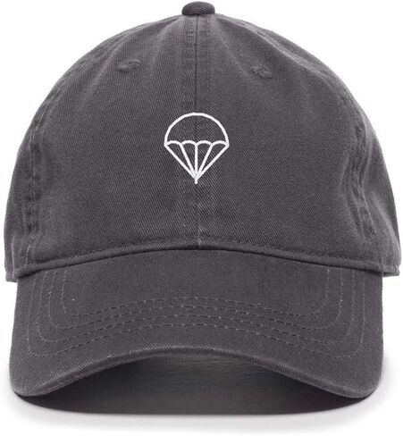 Tech Design Parachute Baseball Cap Embroidered Cotton Adjustable Dad Hat in Saudi Arabia