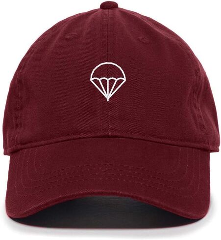 Tech Design Parachute Baseball Cap Embroidered Cotton Adjustable Dad Hat in Saudi Arabia
