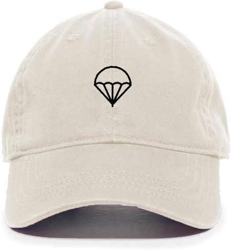 Tech Design Parachute Baseball Cap Embroidered Cotton Adjustable Dad Hat in Saudi Arabia