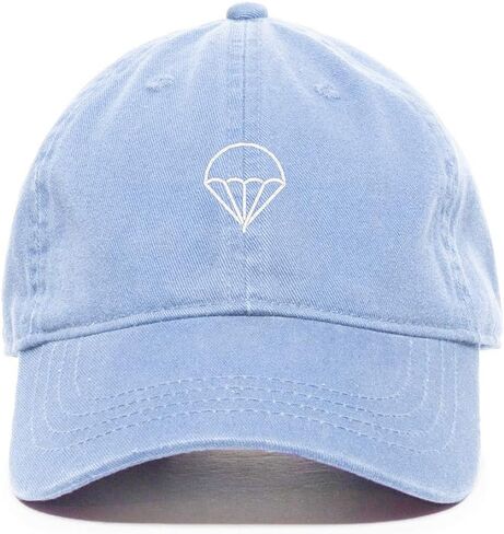 Tech Design Parachute Baseball Cap Embroidered Cotton Adjustable Dad Hat in Saudi Arabia
