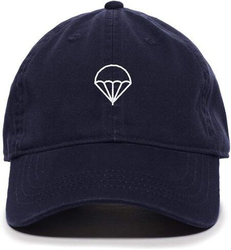 Tech Design Parachute Baseball Cap Embroidered Cotton Adjustable Dad Hat in Saudi Arabia