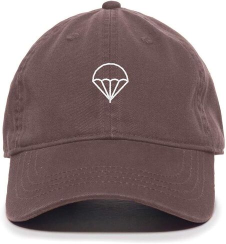 Tech Design Parachute Baseball Cap Embroidered Cotton Adjustable Dad Hat in Saudi Arabia