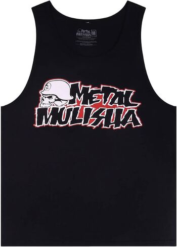 قميص بدون أكمام يحمل شعار Corpo للرجال من Metal Mulisha in Kuwait