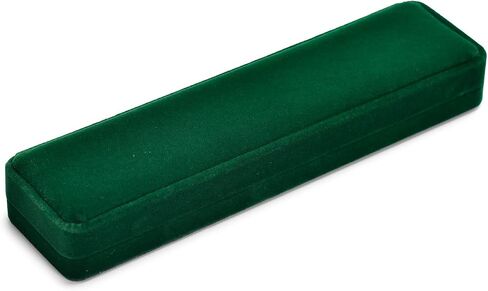 Velvet Necklace Bracelet Box, Jewelry Gift Box Long Chain Case For Birthday,Wedding, Valentine's Day Mother's Day (Green) in Saudi Arabia