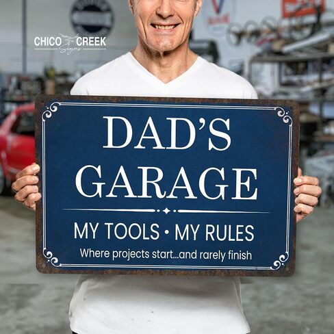 Custom Rustic Metal Sign Personalized with Your Text – Vintage Style Aluminum Composite ACM – Made in USA – Indoor Outdoor Wall Decor – Multiple Sizes with Pre-Drilled Holes in Saudi Arabia