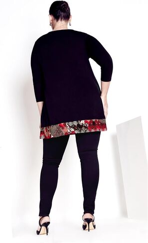 Avenue Women's Plus Size Alex Tunic in Saudi Arabia