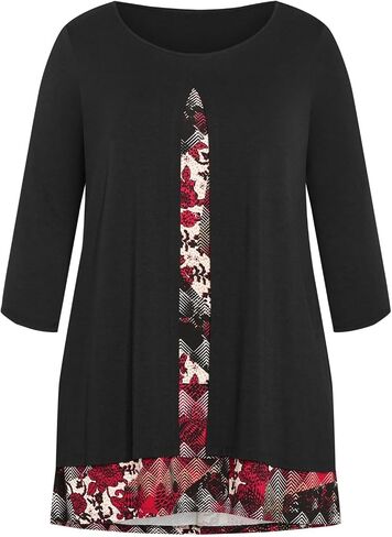 Avenue Women's Plus Size Alex Tunic in Saudi Arabia