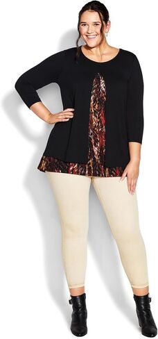 Avenue Women's Plus Size Alex Tunic in Saudi Arabia