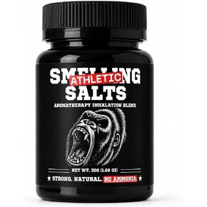 Athletic Salts - Strong Scent - Sports, Powerlifting, Weightlifting, Hockey & Gym, Strong Aromatic Inhalation Blend, 30g in Saudi Arabia