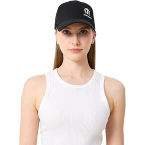 Black Baseball Caps 100% Cotton Hats for Men & Women Adjustable Strapback with Antique Brass Metal Buckle in Saudi Arabia
