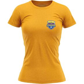 Ecuador Badge Soccer Jersey Football Shirt for Women, Americas Football Apparel Gifts, Ecuadorian Soccer Shirt in Kuwait