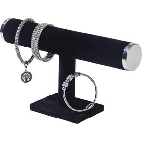Bracelet Holder Stand,Bracelet Organizer Display for Selling,Bangle Organizer for Women,Watch Storage Holder for Men,Jewelry Business Supplies (Black, 1 Tier) in Saudi Arabia