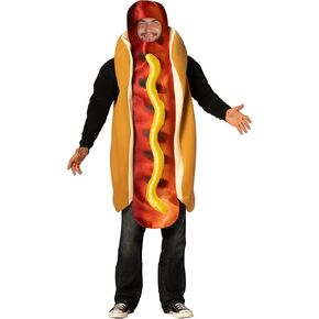 Hot Dog on a Bun Costume Ultimate Grilled Hot Dog Plus, Men and Women, Unisex Adults, Adult Plus Size in Saudi Arabia